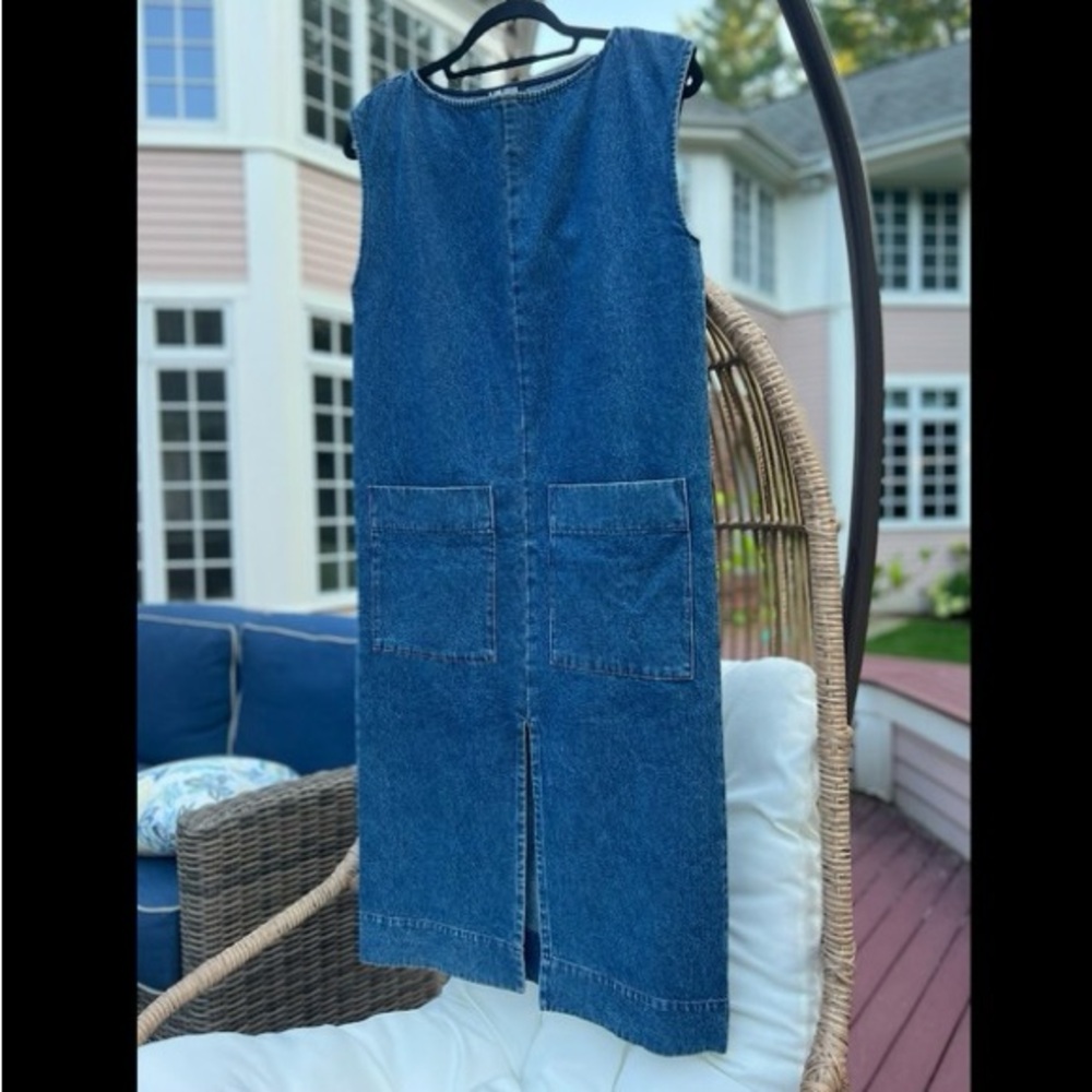 ILANA KOHN Lilly Dress In Denim XS